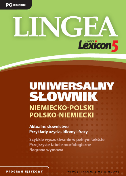 Lexicon 5 Uniwersalny słownik niemiecko-polski i polsko-niemiecki