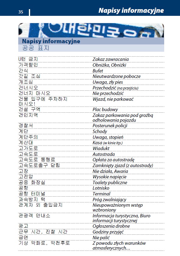 Rozmówki koreańskie