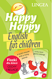 Happy Hoppy. Fiszki dla dzieci. Cechy i relacje