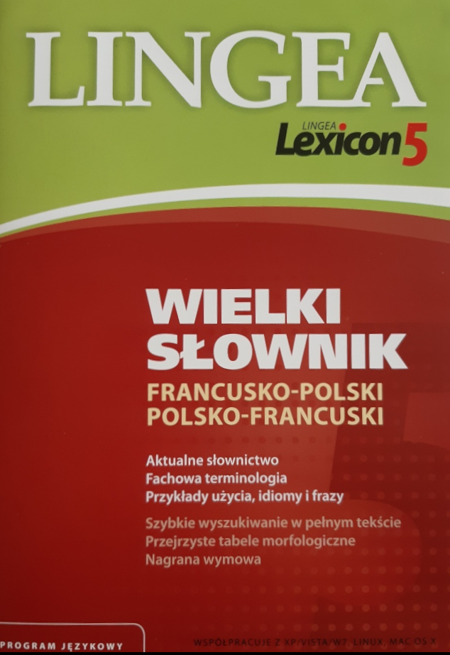Lexicon 5 Wielki słownik francusko-polski i polsko-francuski